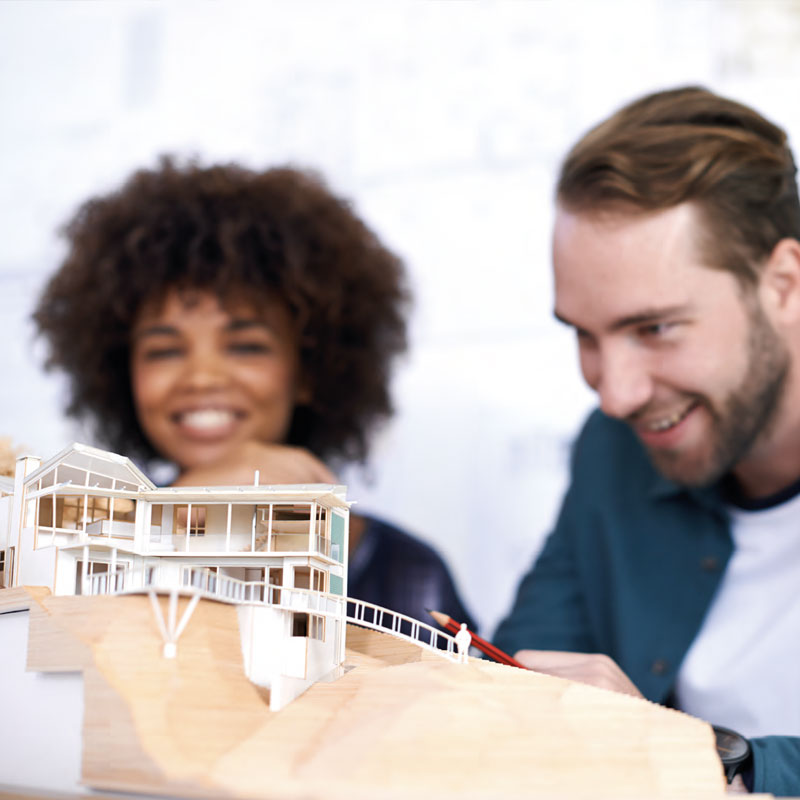Das Grundstück ist gekauft, das Haus im Kopf bereits geplant Das Grundstück ist gekauft, das Haus im Kopf bereits geplant